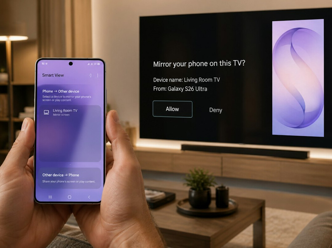 modern tv screen