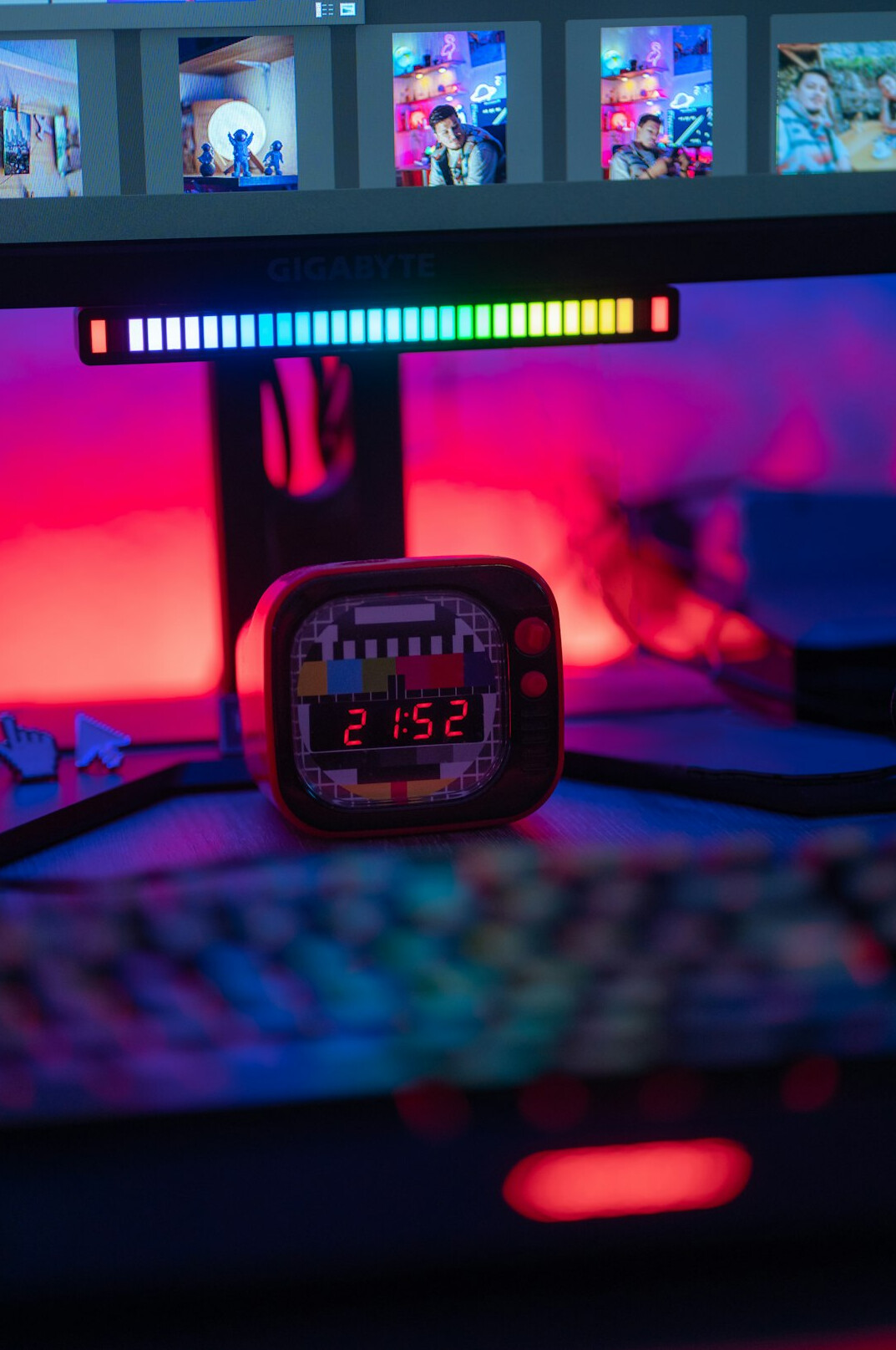retro tv studio