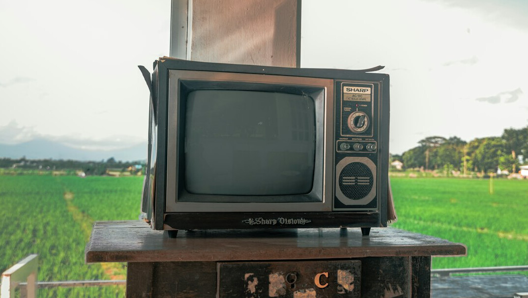 classic television set